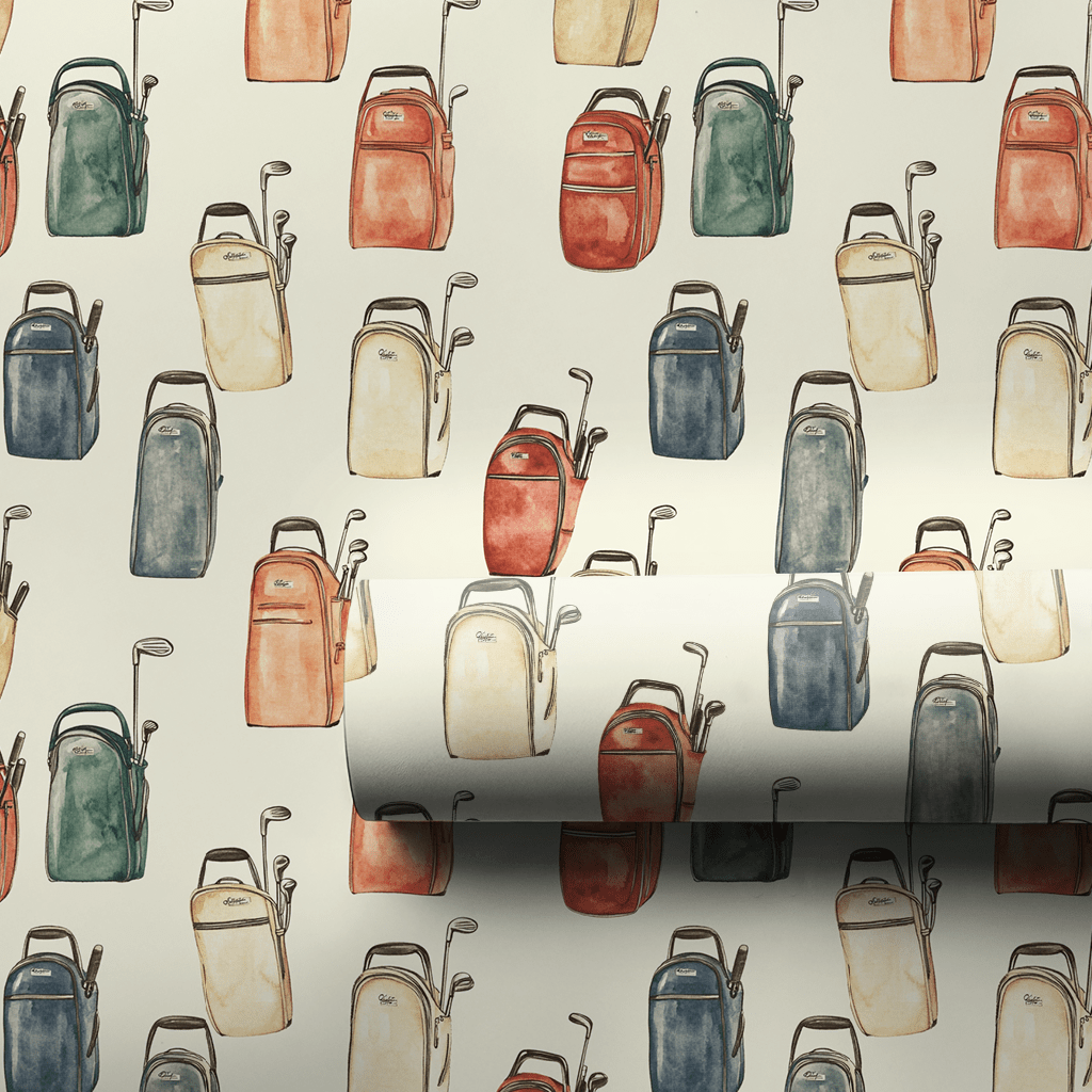 Garage Clubs - Wrapping Paper - Aspen & Arlo