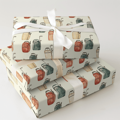 Garage Clubs - Wrapping Paper - Aspen & Arlo