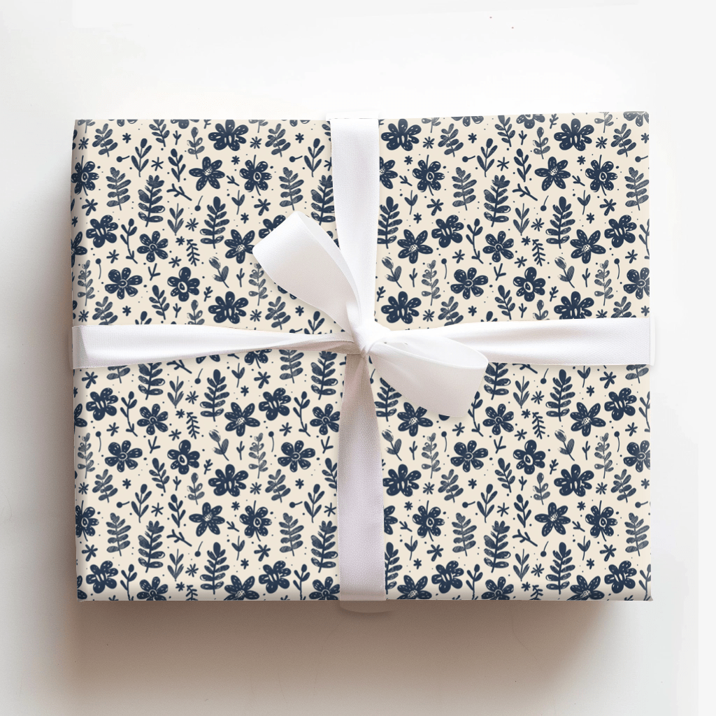 Doodle the Daisy - Wrapping Paper - Aspen & Arlo