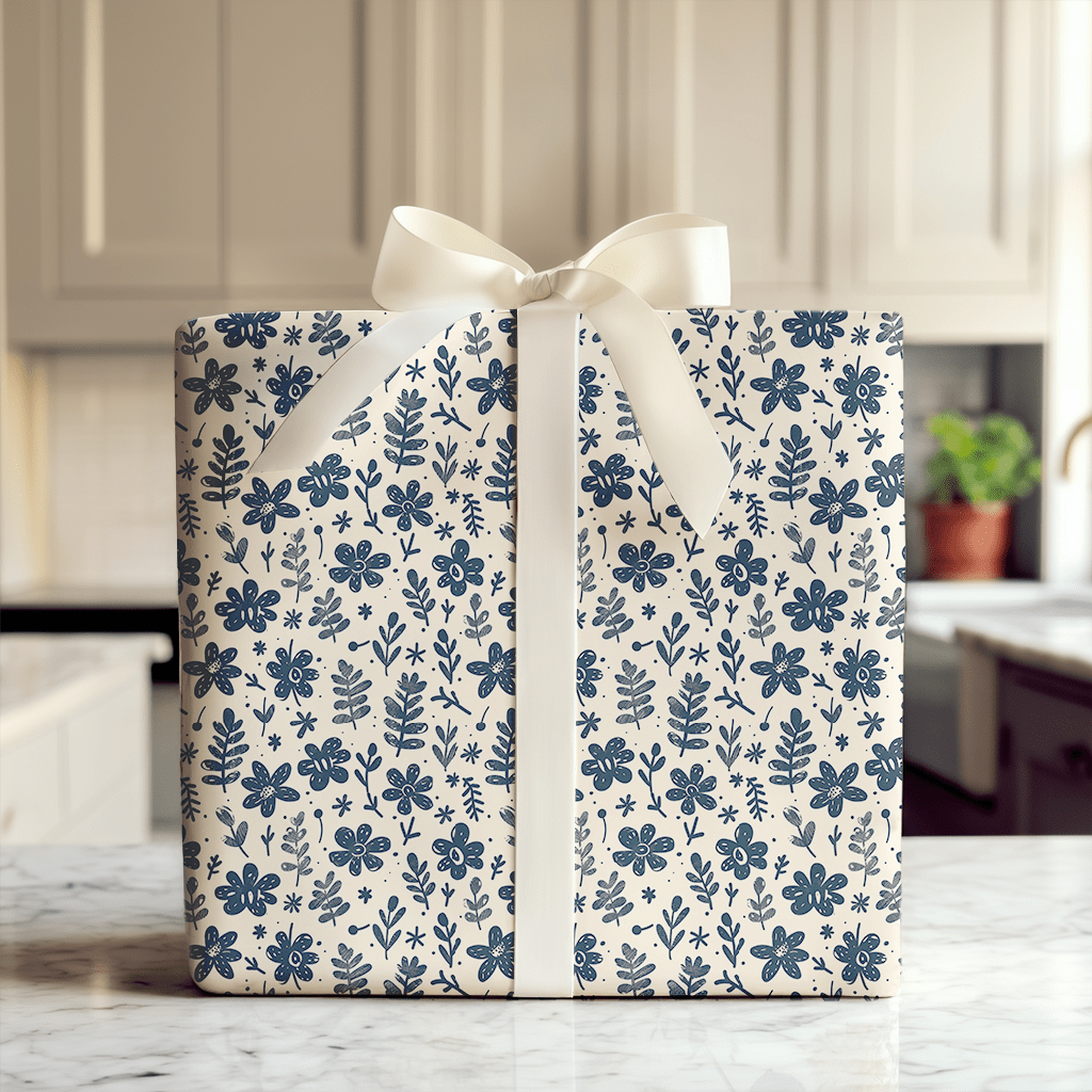 Doodle the Daisy - Wrapping Paper - Aspen & Arlo