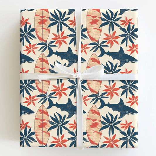 Reef and Repeat - Wrapping Paper - Aspen & Arlo
