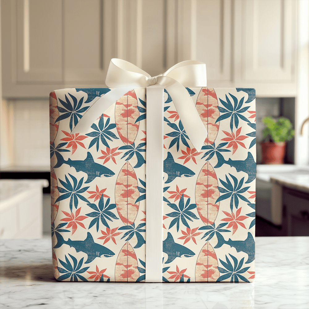 Reef and Repeat - Wrapping Paper - Aspen & Arlo