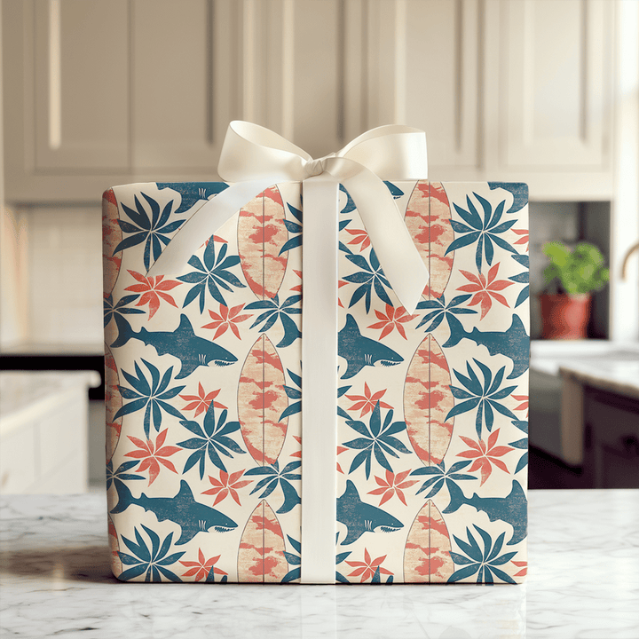 Reef and Repeat - Wrapping Paper - Aspen & Arlo