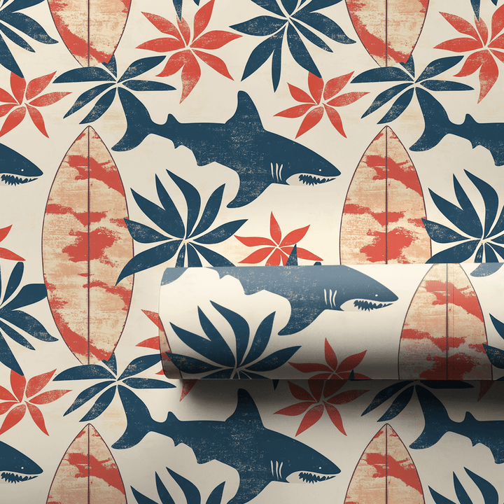 Reef and Repeat - Wrapping Paper - Aspen & Arlo
