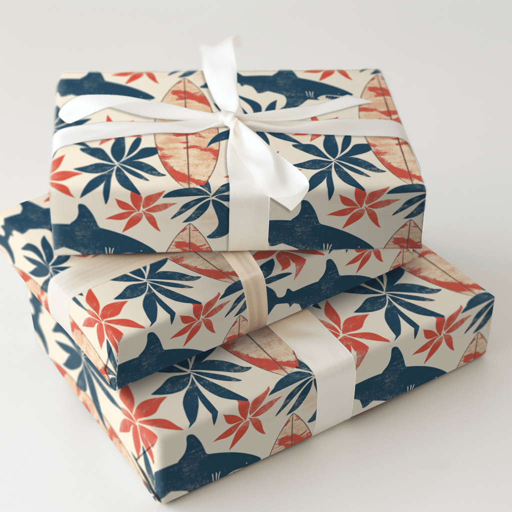Reef and Repeat - Wrapping Paper - Aspen & Arlo
