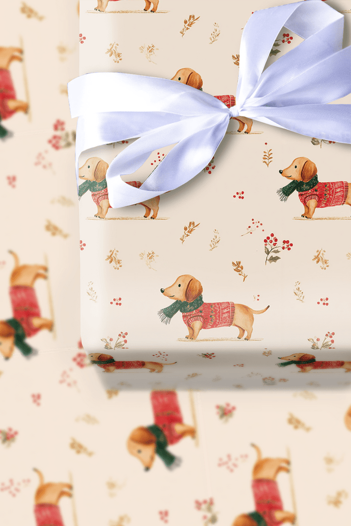 Dashing Winter - Wrapping Paper - Aspen & Arlo