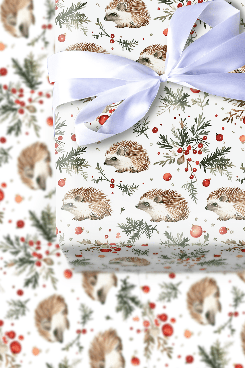 Hedge and Holly - Wrapping Paper - Aspen & Arlo