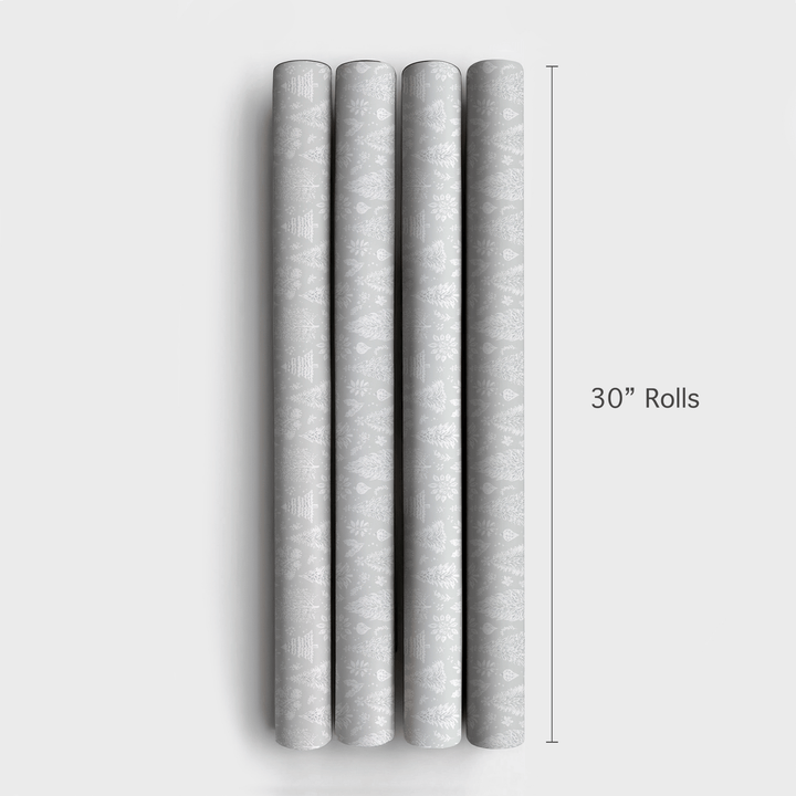Snowy Forest - Wrapping Paper - Aspen & Arlo