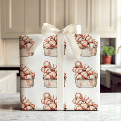 Batting Practice - Wrapping Paper - Aspen & Arlo