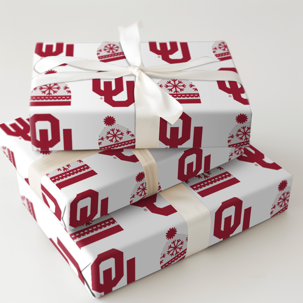 Sooner Beanie - Wrapping Paper - Aspen & Arlo