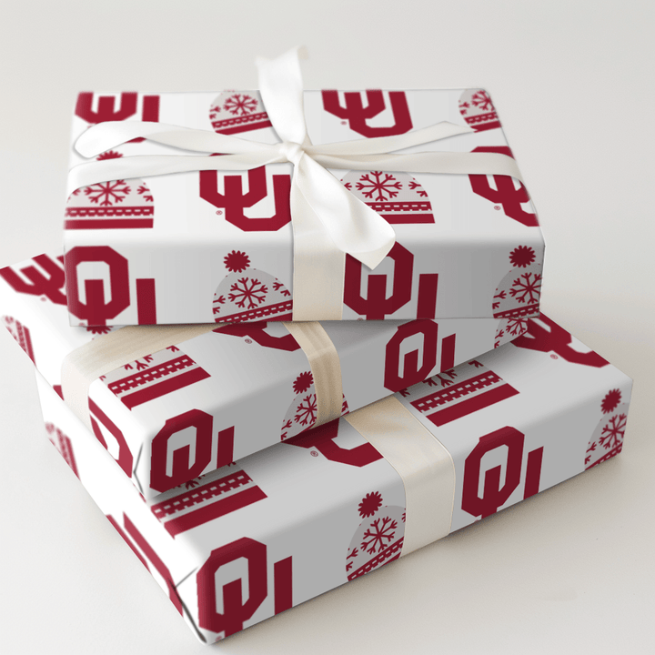 Sooner Beanie - Wrapping Paper - Aspen & Arlo