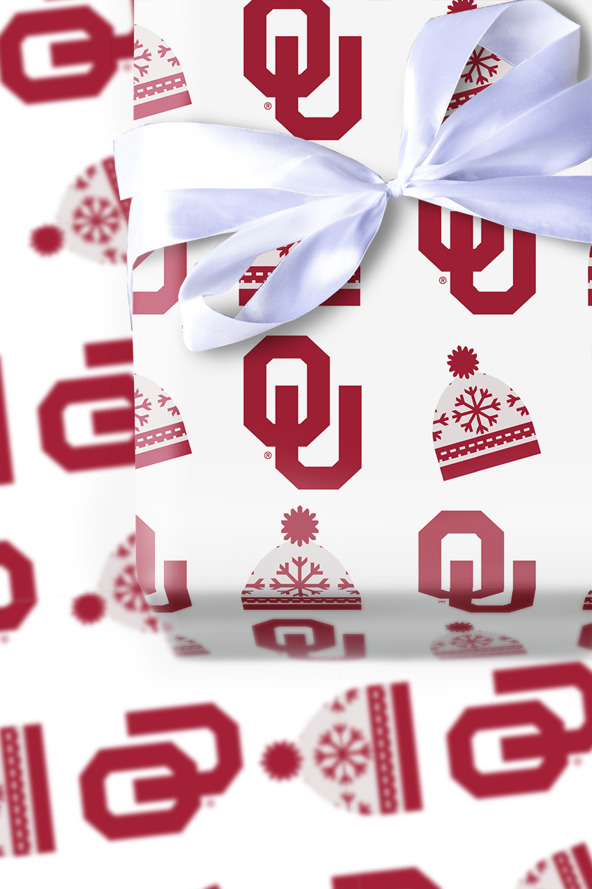 Sooner Beanie - Wrapping Paper - Aspen & Arlo