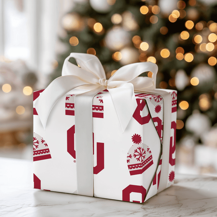 Sooner Beanie - Wrapping Paper - Aspen & Arlo