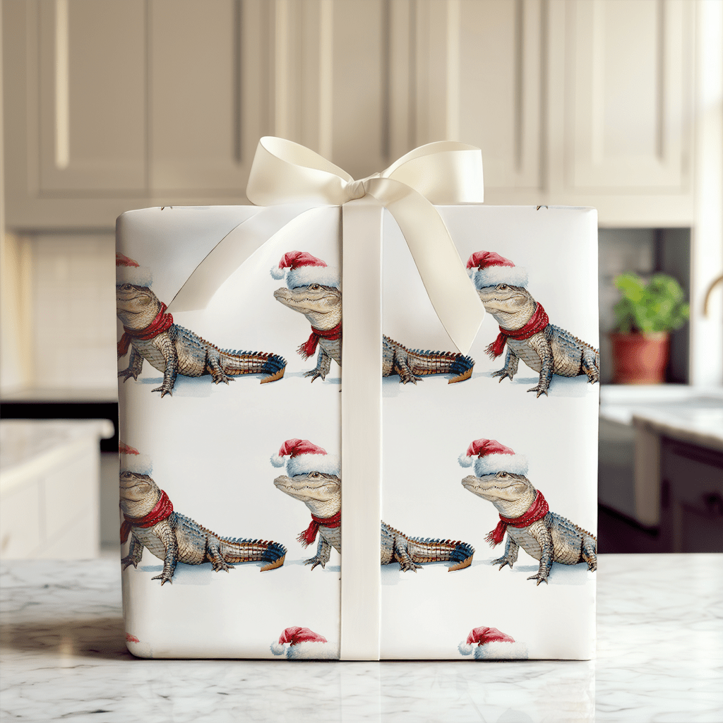 Gator Greetings - Wrapping Paper - Aspen & Arlo