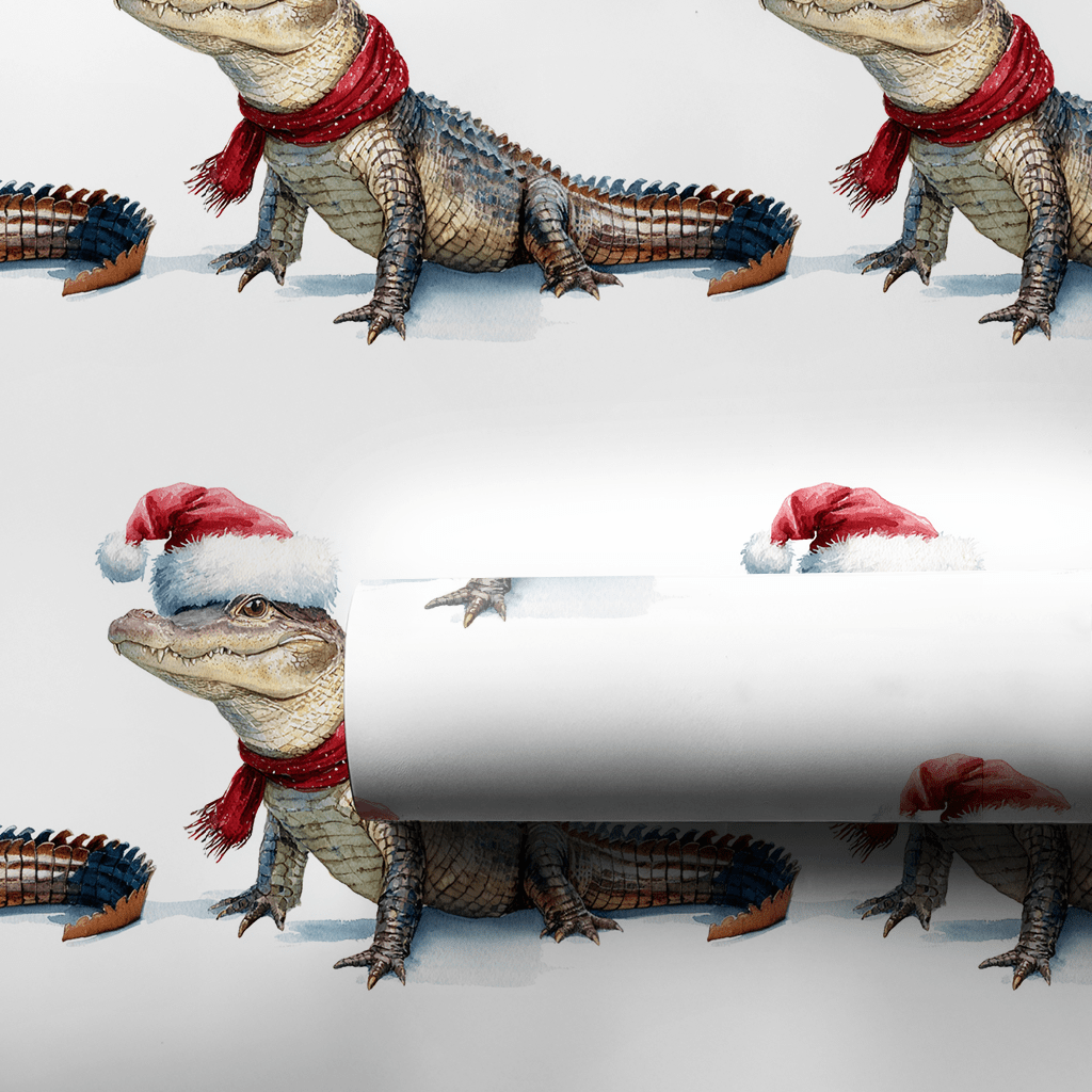 Gator Greetings - Wrapping Paper - Aspen & Arlo