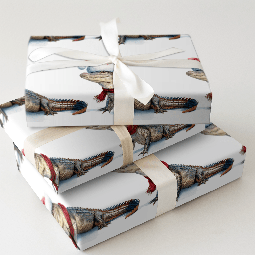 Gator Greetings - Wrapping Paper - Aspen & Arlo