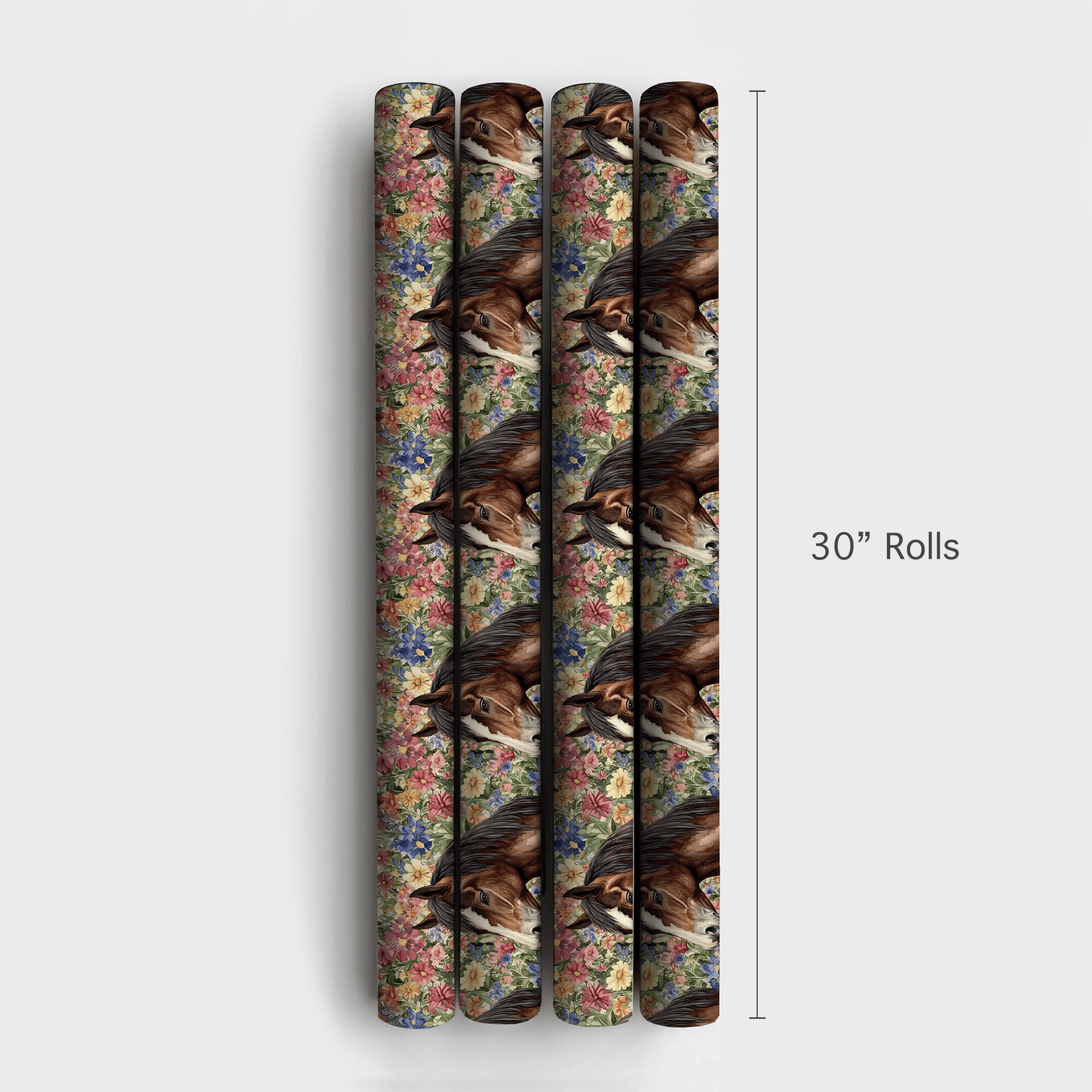 Garden Day with the American Saddlebred - Wrapping Paper - Aspen & Arlo