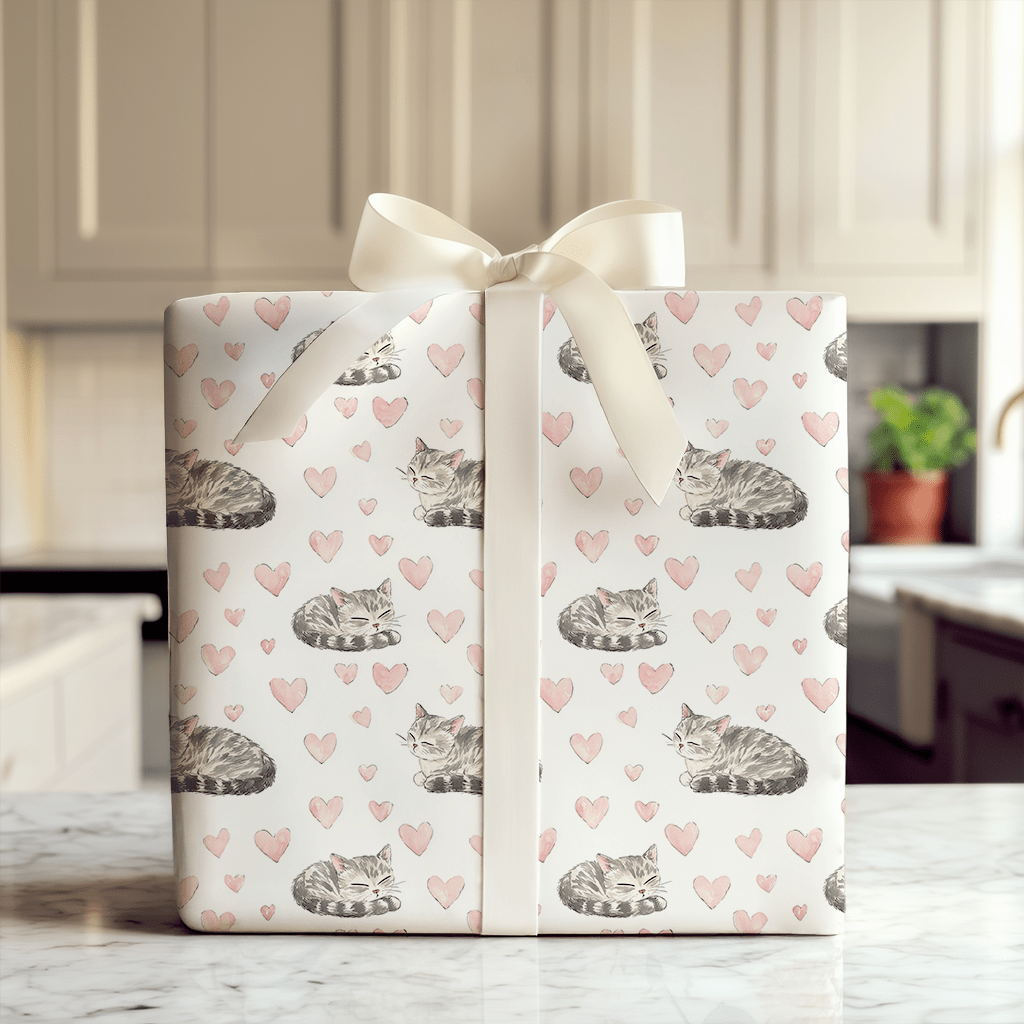 Bermin Valentine - Wrapping Paper - Aspen & Arlo