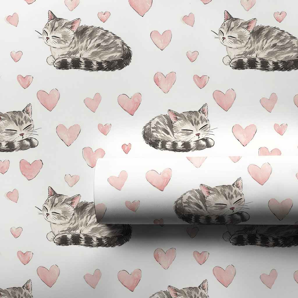 Bermin Valentine - Wrapping Paper - Aspen & Arlo