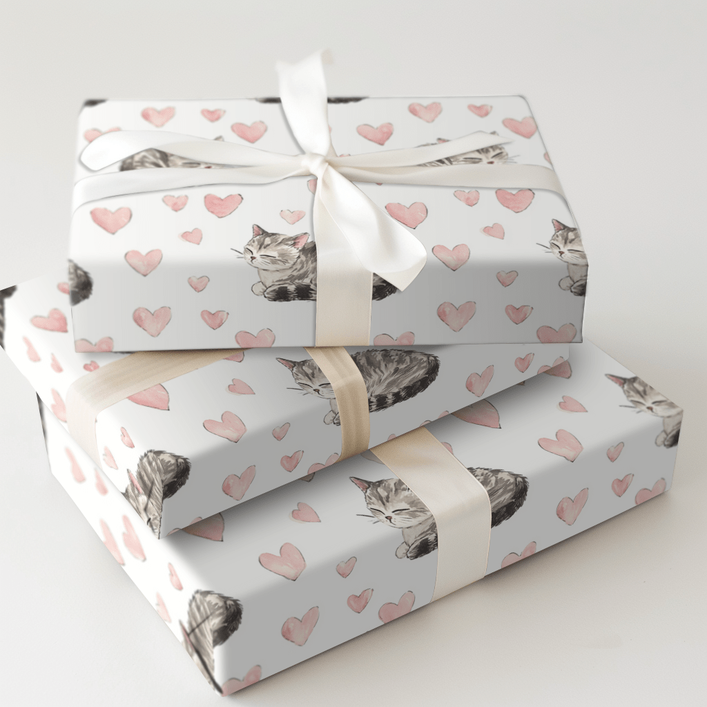 Bermin Valentine - Wrapping Paper - Aspen & Arlo
