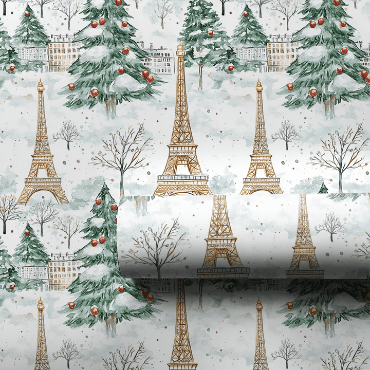 Eiffel Enchante - Wrapping Paper - Aspen & Arlo