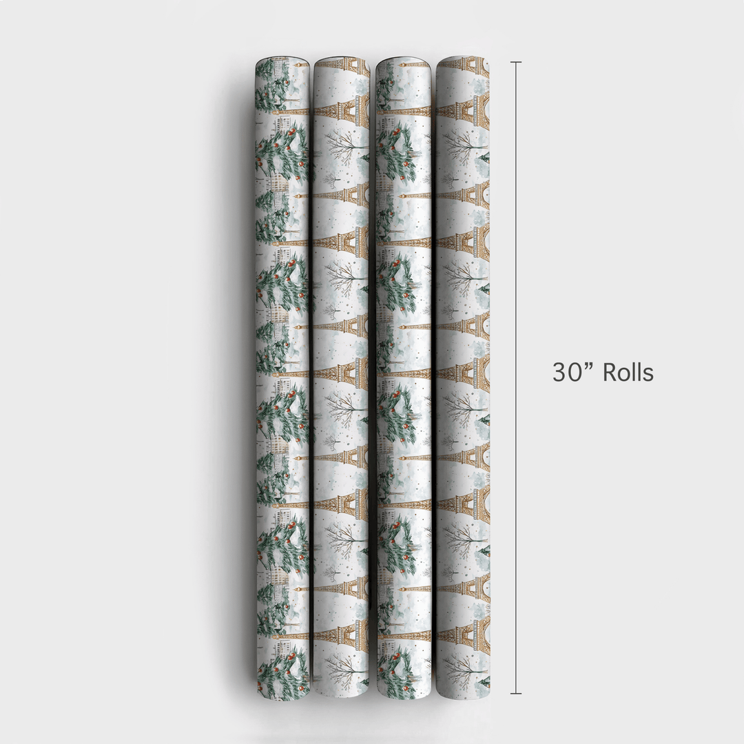 Eiffel Enchante - Wrapping Paper - Aspen & Arlo