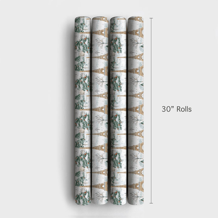 Eiffel Enchante - Wrapping Paper - Aspen & Arlo