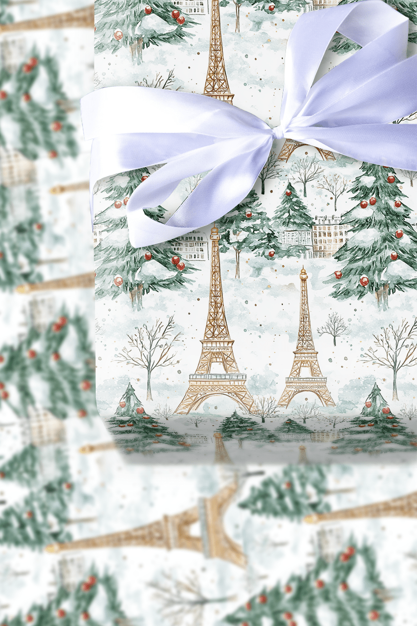 Eiffel Enchante - Wrapping Paper - Aspen & Arlo