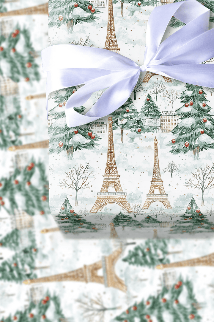 Eiffel Enchante - Wrapping Paper - Aspen & Arlo