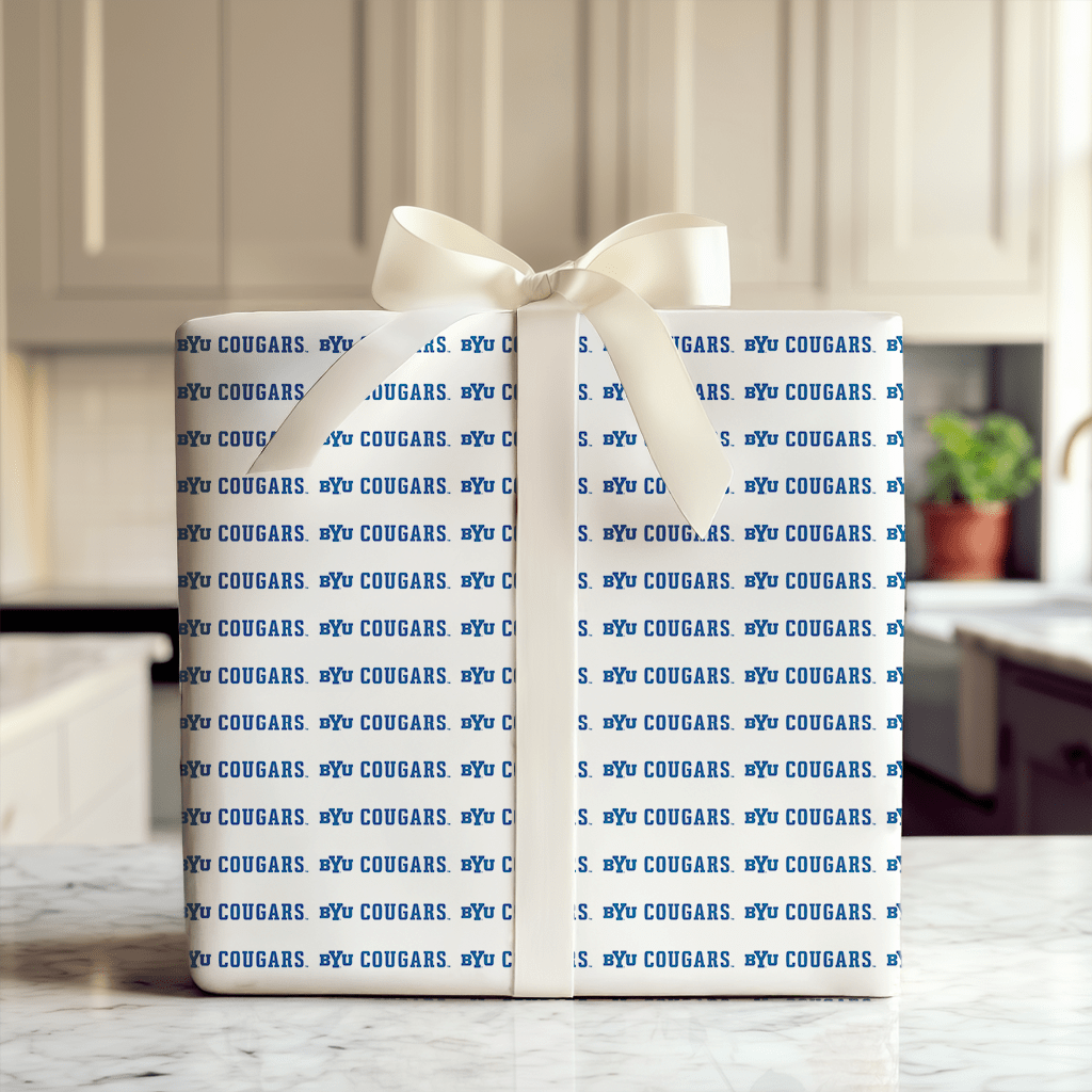 BYU Cougars - Wrapping Paper - Aspen & Arlo