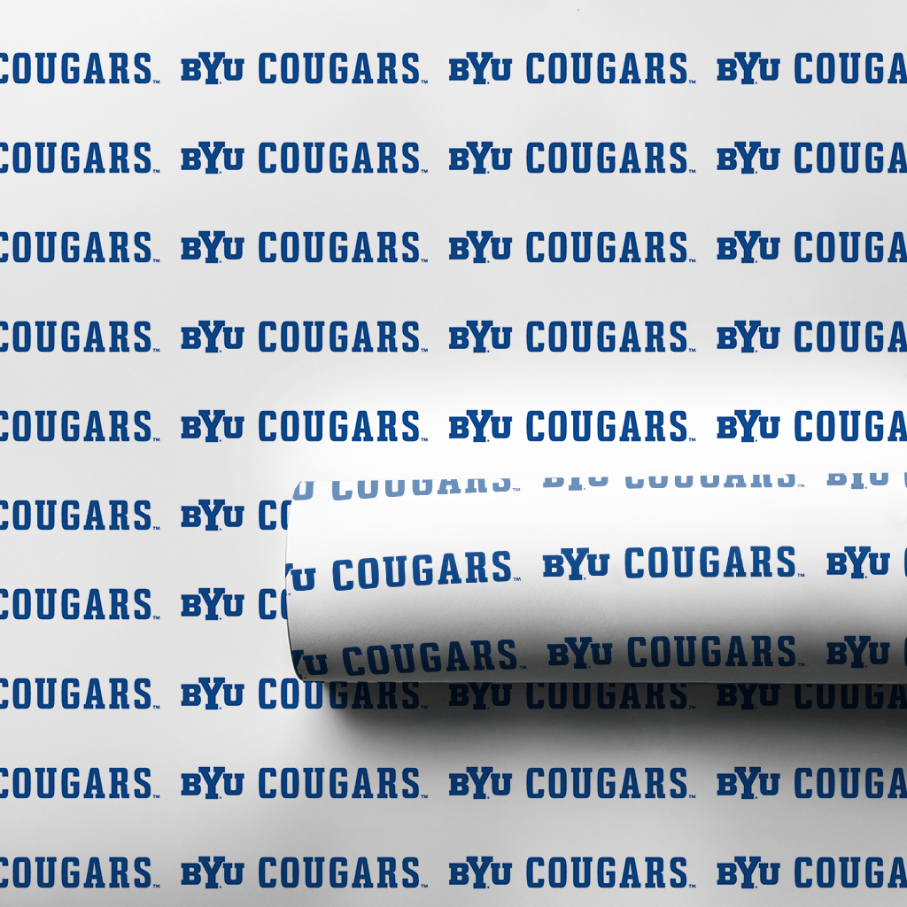 BYU Cougars - Wrapping Paper - Aspen & Arlo