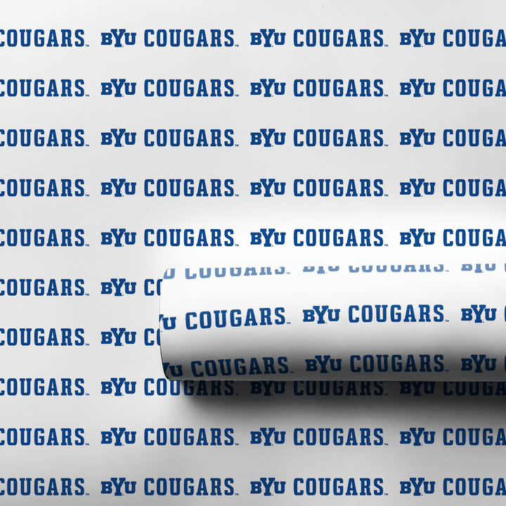 BYU Cougars - Wrapping Paper - Aspen & Arlo