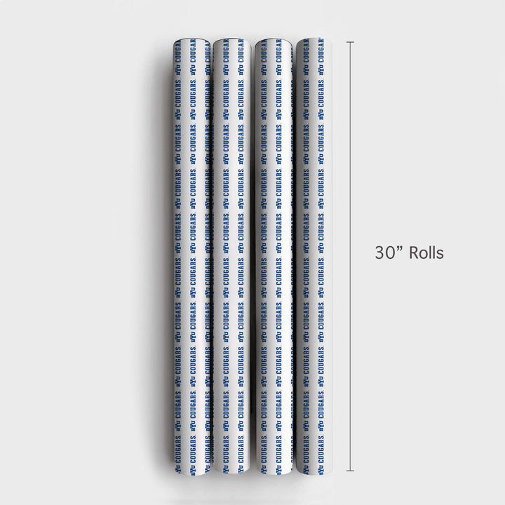 BYU Cougars - Wrapping Paper - Aspen & Arlo
