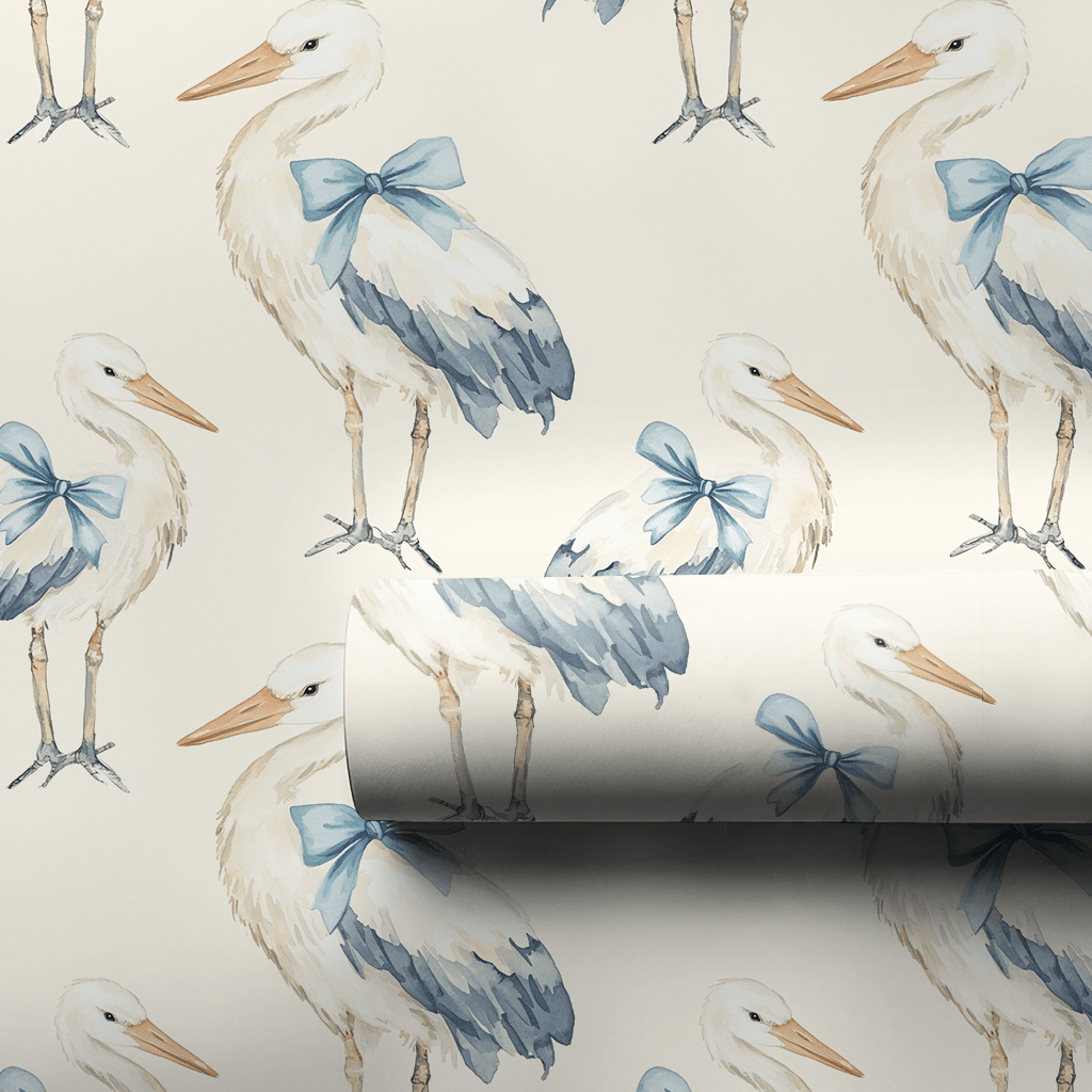 Little Mister on Board - Wrapping Paper - Aspen & Arlo