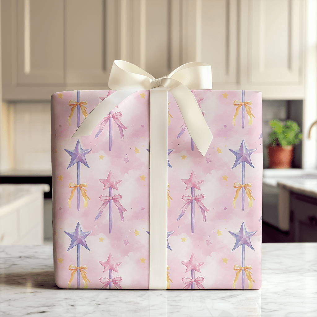 Waving My Wand for Wishes - Wrapping Paper - Aspen & Arlo