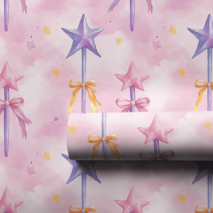 Waving My Wand for Wishes - Wrapping Paper - Aspen & Arlo