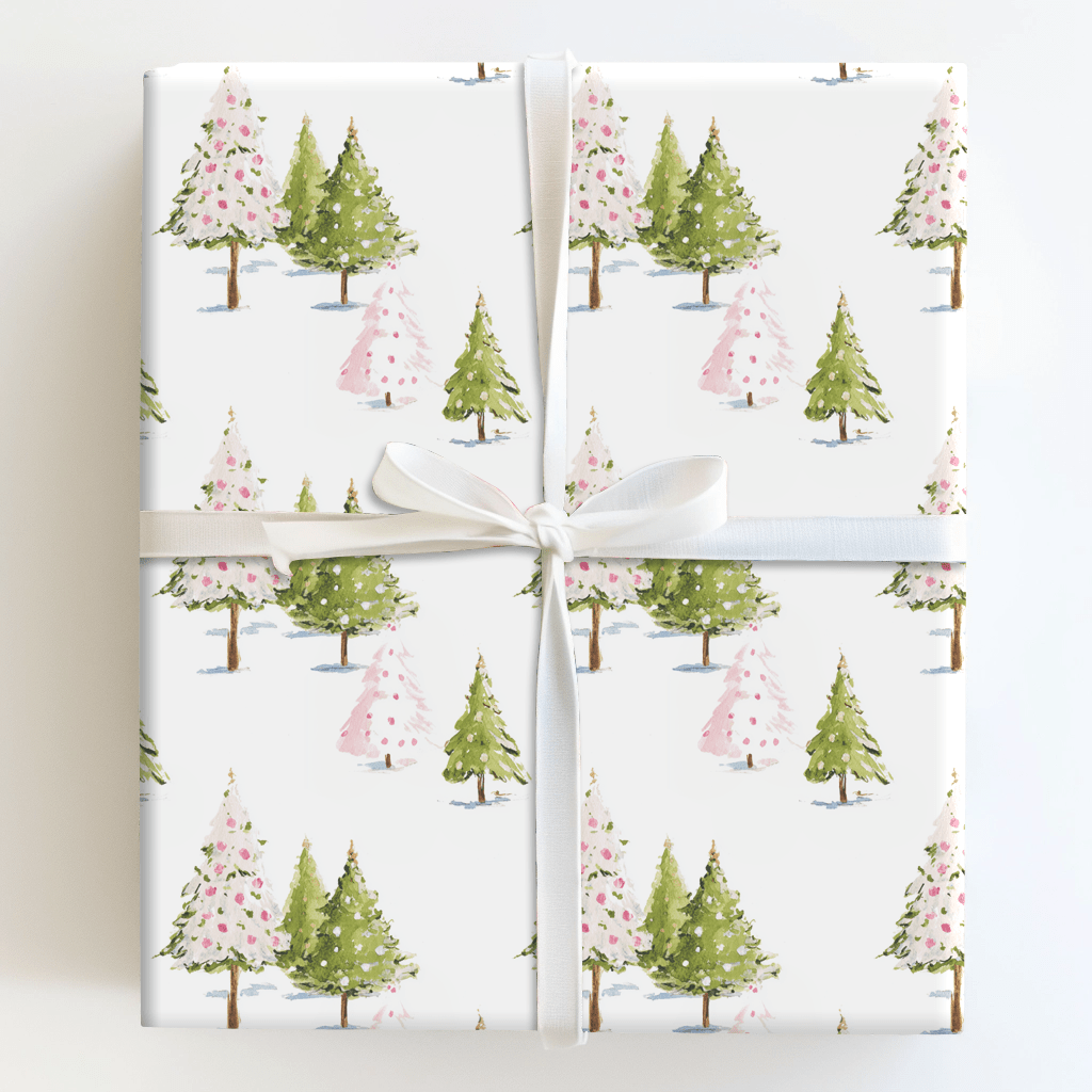 Twinkle Tree Trail - Wrapping Paper - Aspen & Arlo