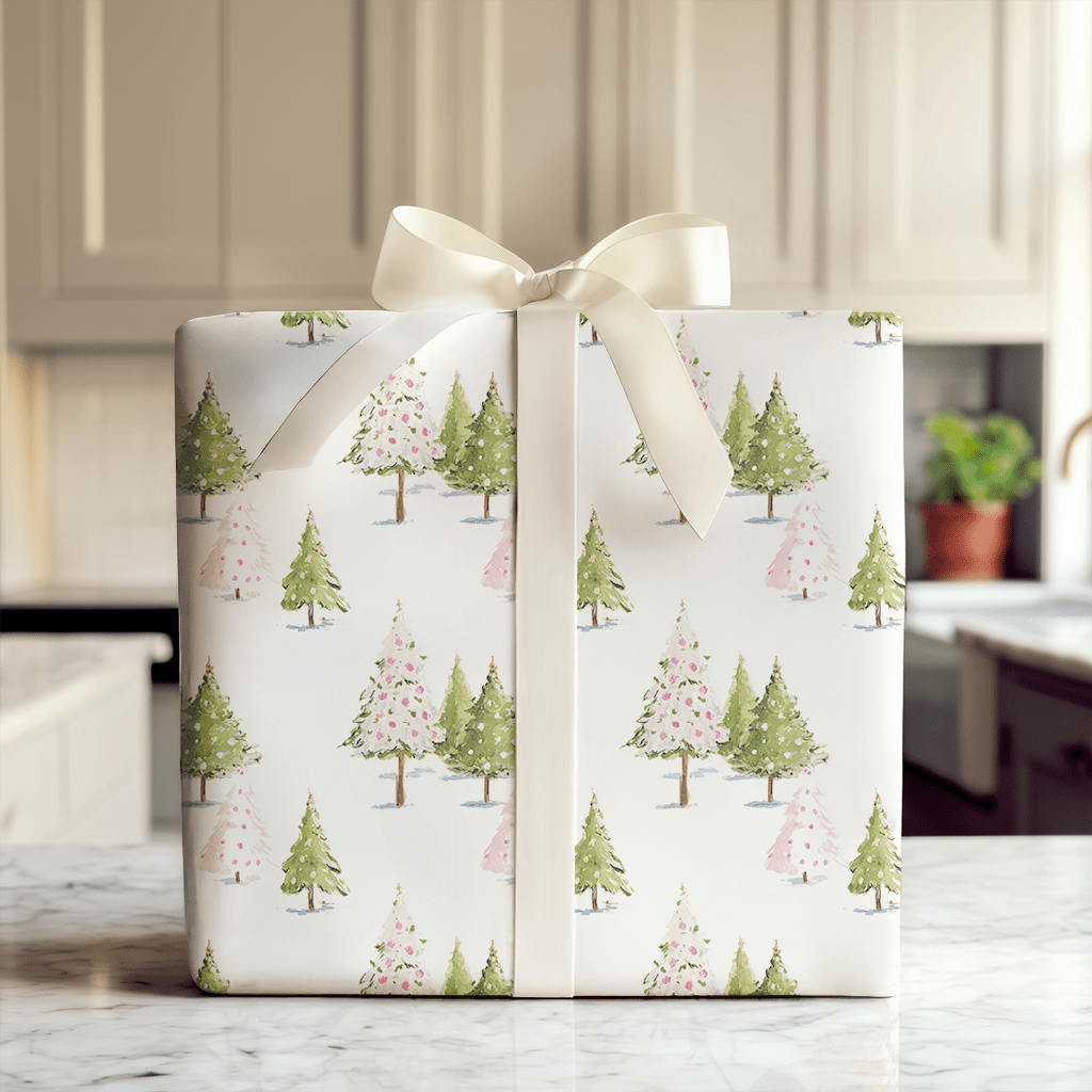 Twinkle Tree Trail - Wrapping Paper - Aspen & Arlo