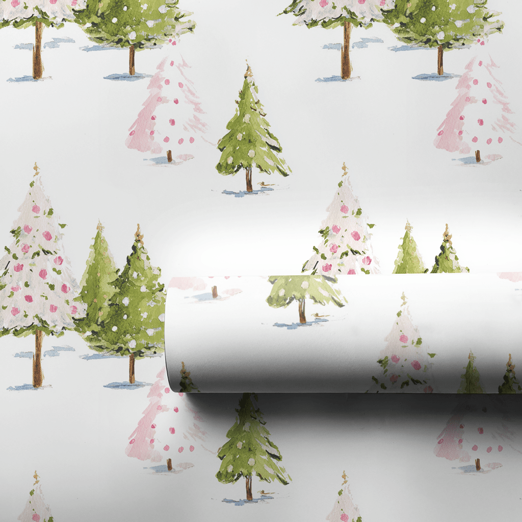 Twinkle Tree Trail - Wrapping Paper - Aspen & Arlo
