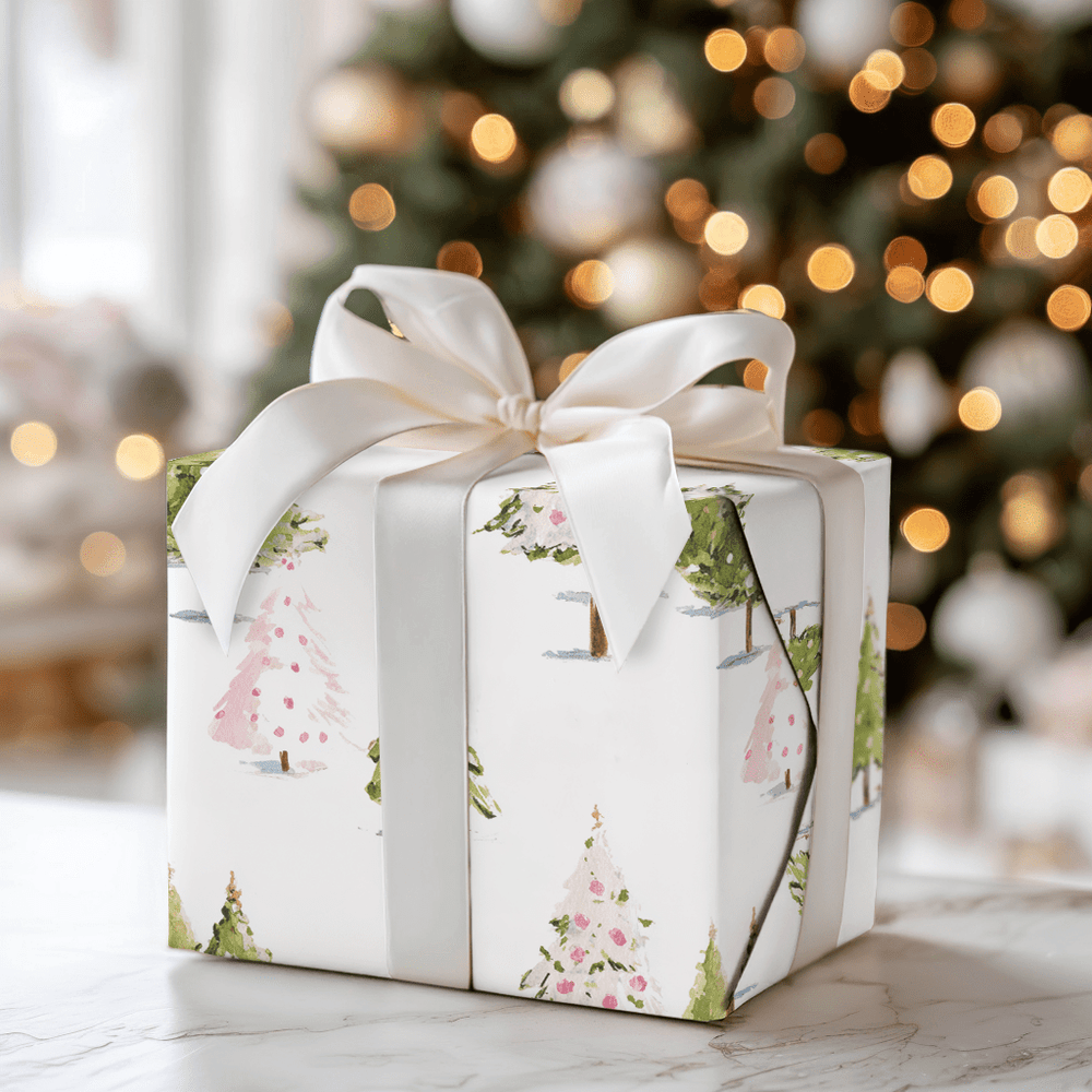 Twinkle Tree Trail - Wrapping Paper - Aspen & Arlo