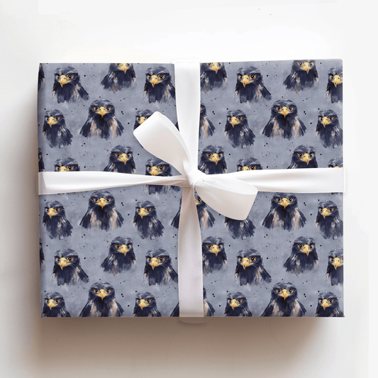 Bird's Eye Blue - Wrapping Paper - Aspen & Arlo