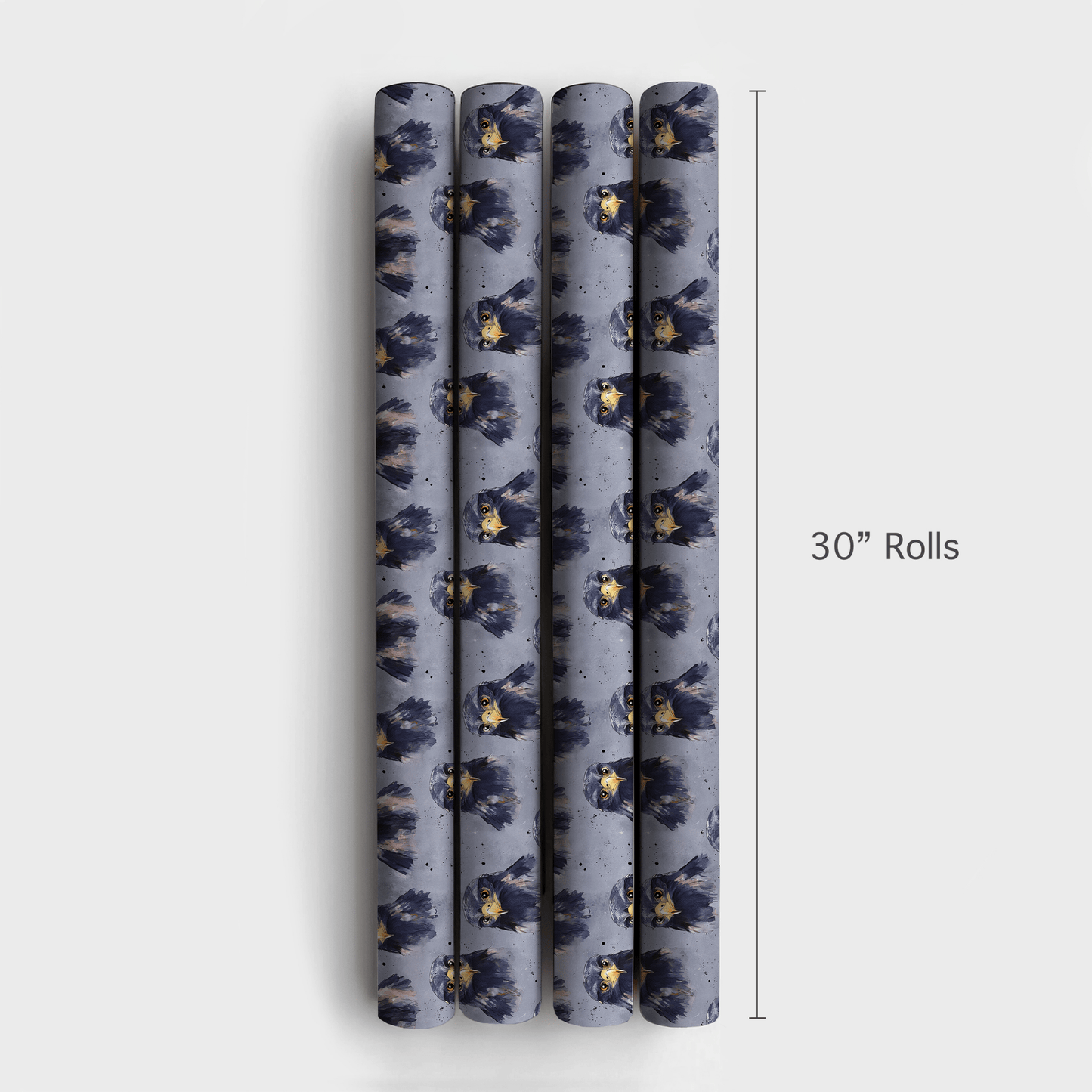 Bird's Eye Blue - Wrapping Paper - Aspen & Arlo
