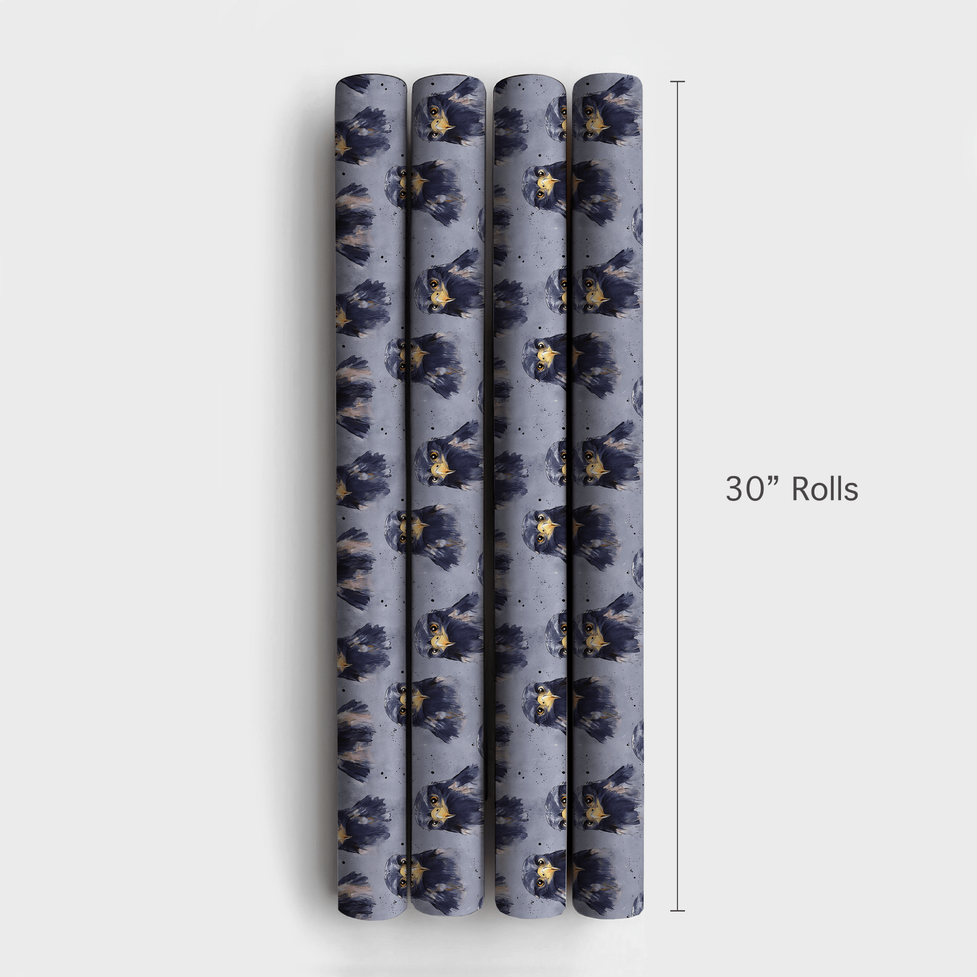 Bird's Eye Blue - Wrapping Paper - Aspen & Arlo