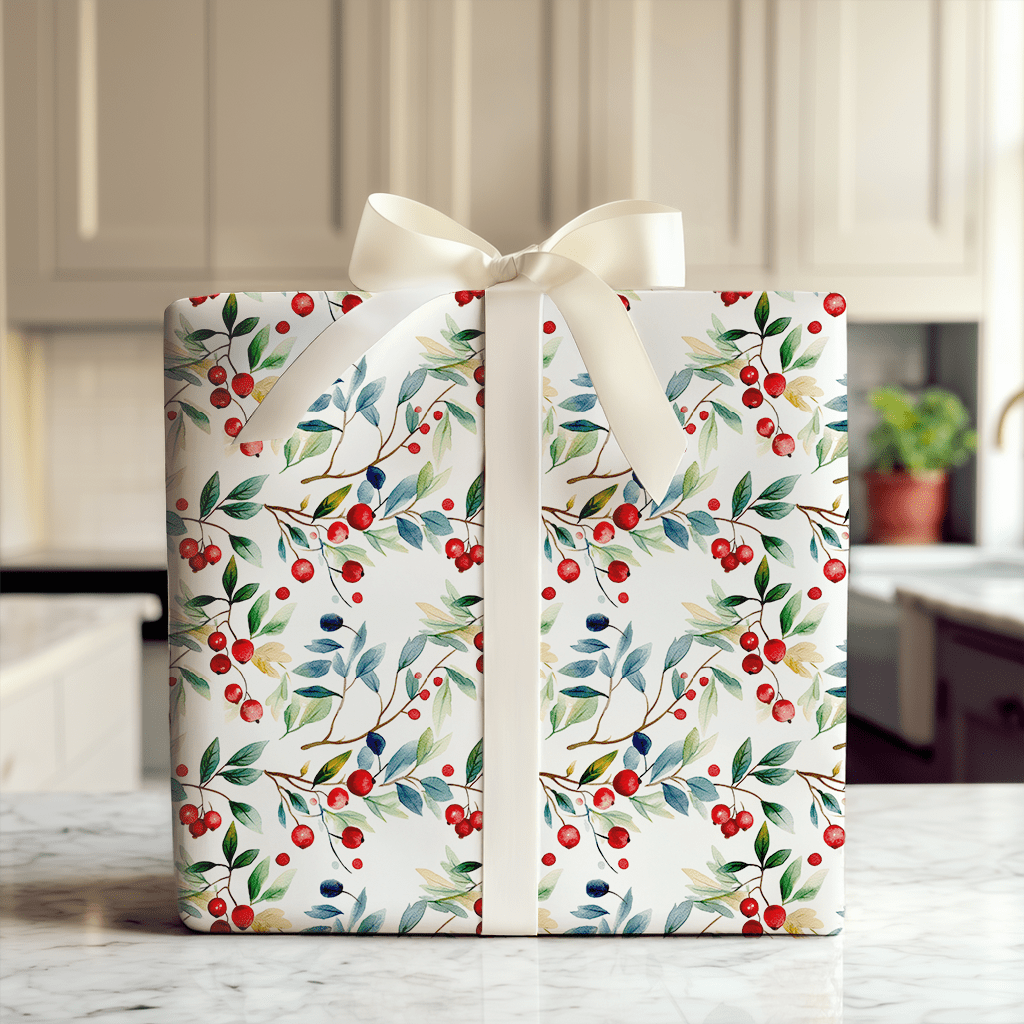 Romi Berry Wrap - Wrapping Paper - Aspen & Arlo