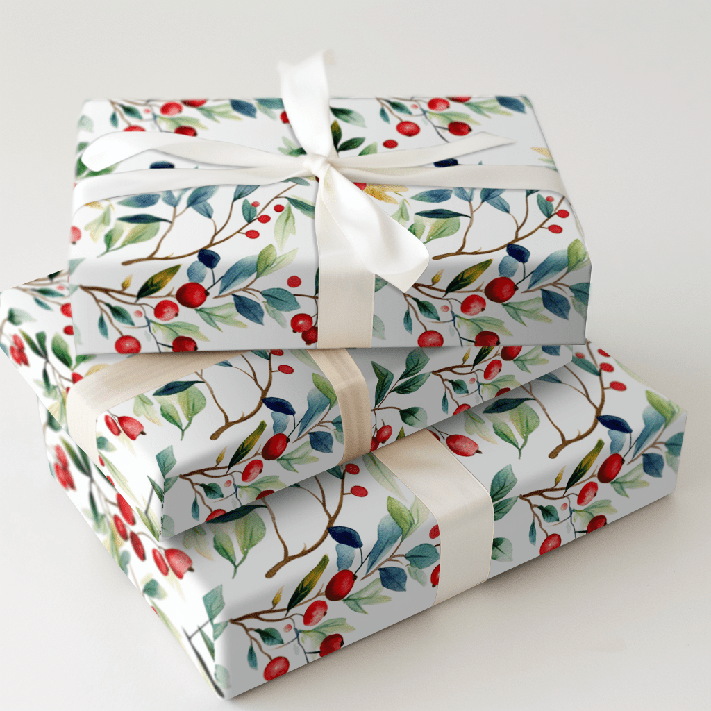 Romi Berry Wrap - Wrapping Paper - Aspen & Arlo