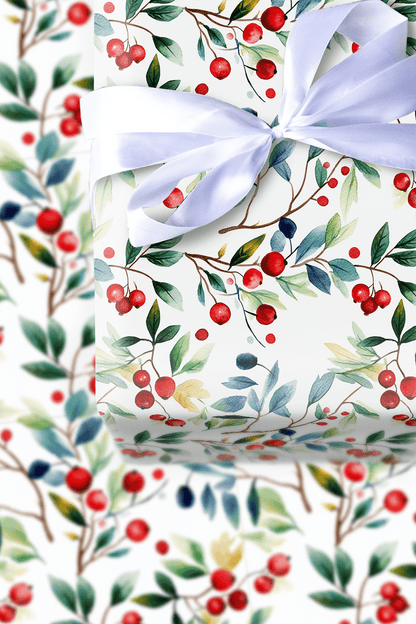 Romi Berry Wrap - Wrapping Paper - Aspen & Arlo