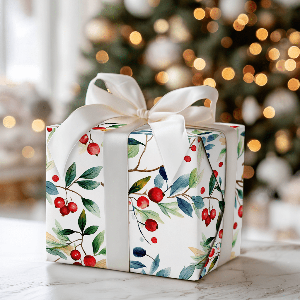 Romi Berry Wrap - Wrapping Paper - Aspen & Arlo