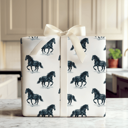 Merry Mare - Wrapping Paper - Aspen & Arlo