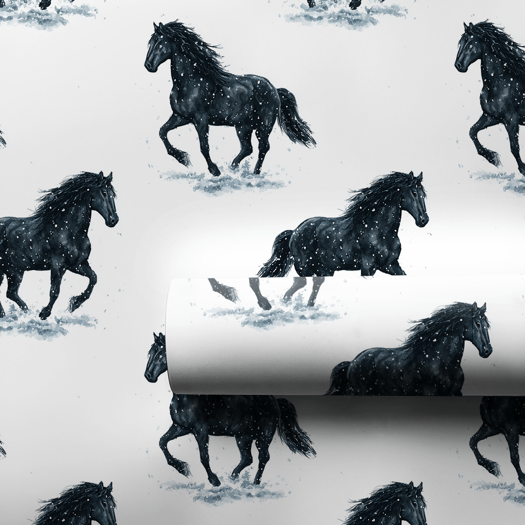 Merry Mare - Wrapping Paper - Aspen & Arlo