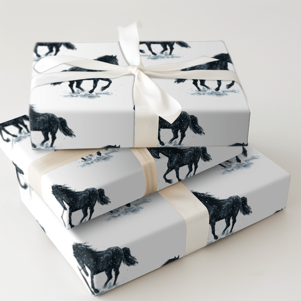 Merry Mare - Wrapping Paper - Aspen & Arlo